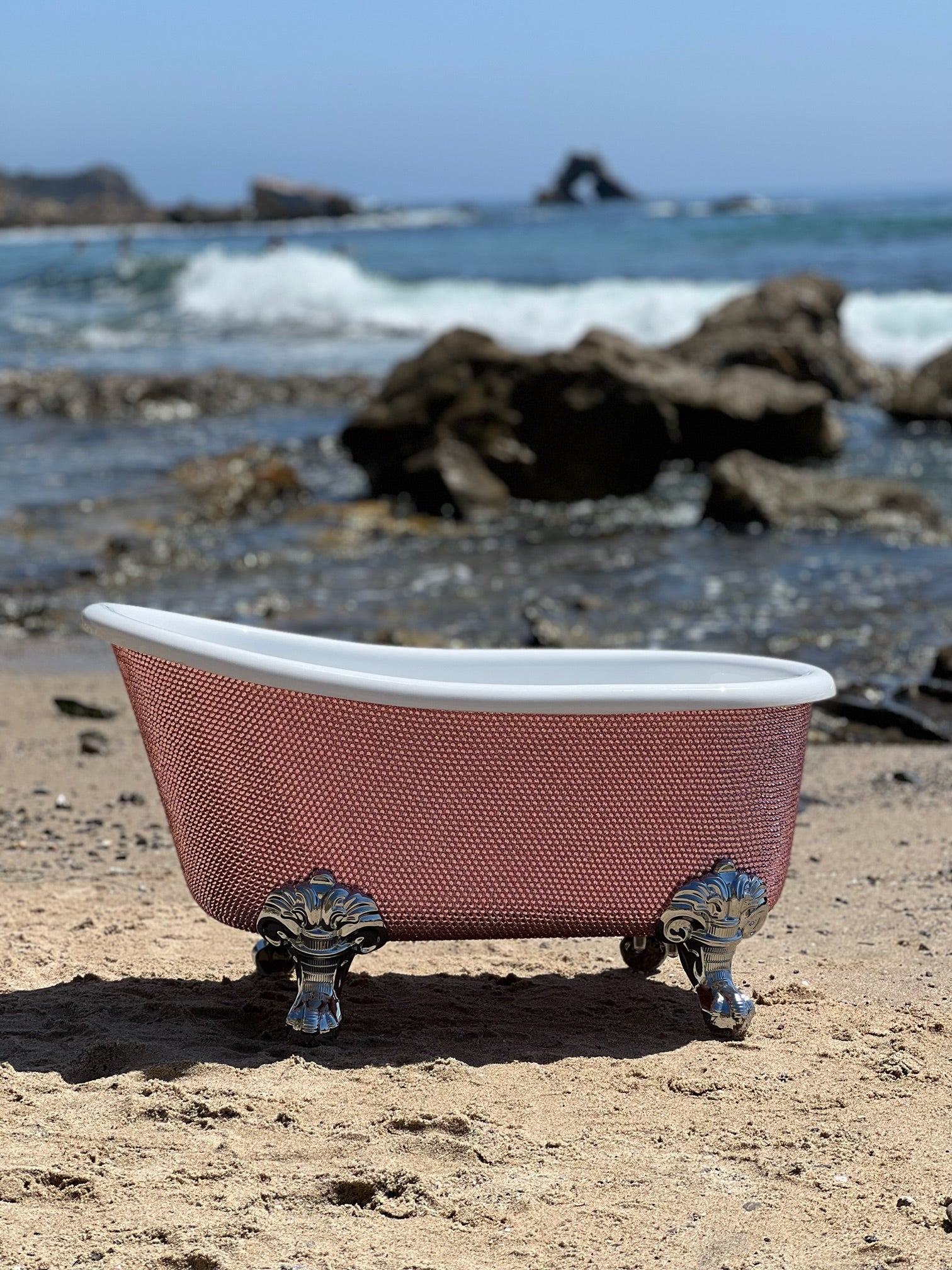 Pet Diamond Crystal Bathtub HT Animal Supply