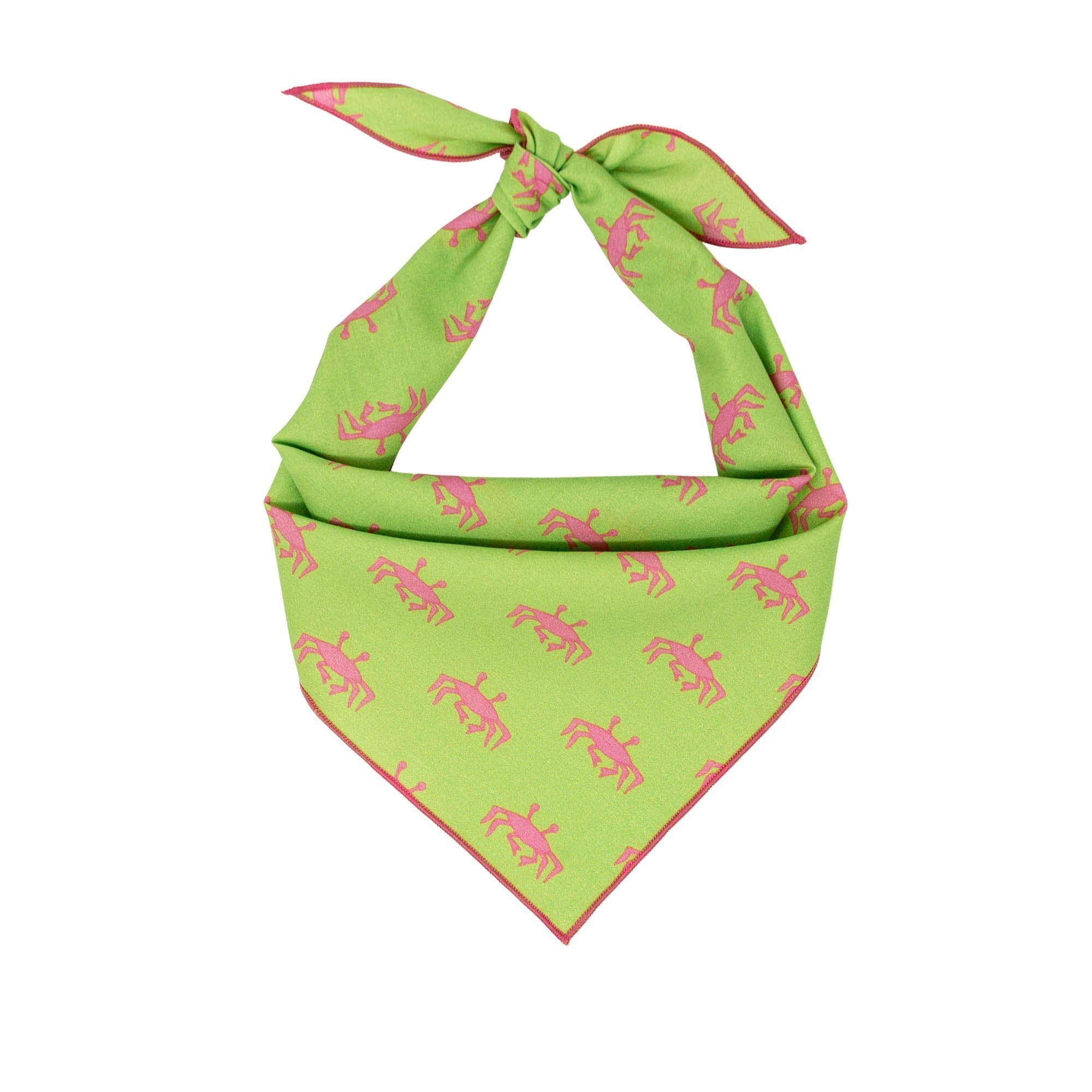 Pink Crabs Bandana X-Large