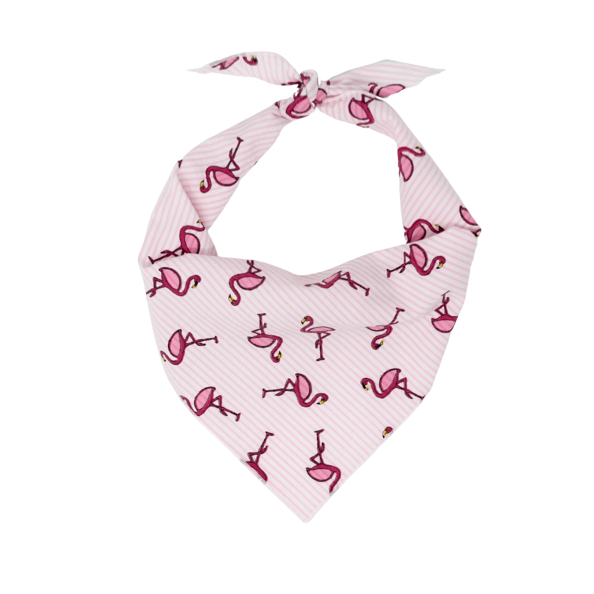 Pink Flamingo Dog Bandana X-Large