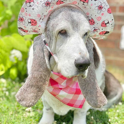 Pink Plaid Bandana