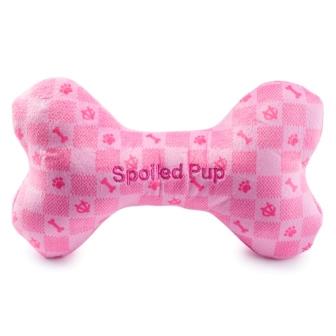 Pink Checker Chewy Vuiton Bone