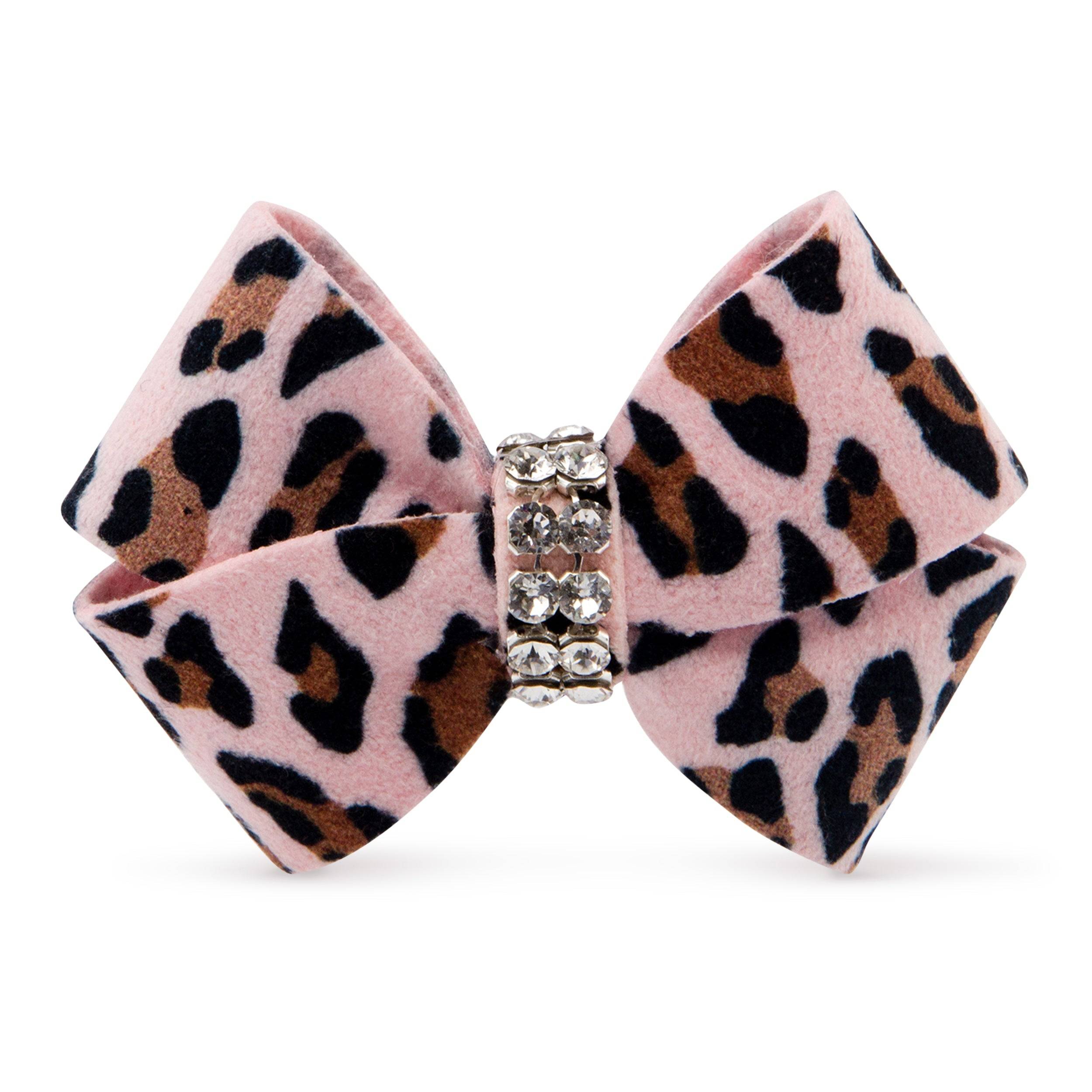 Cheetah Couture Nouveau Hair Bow Pink Cheetah