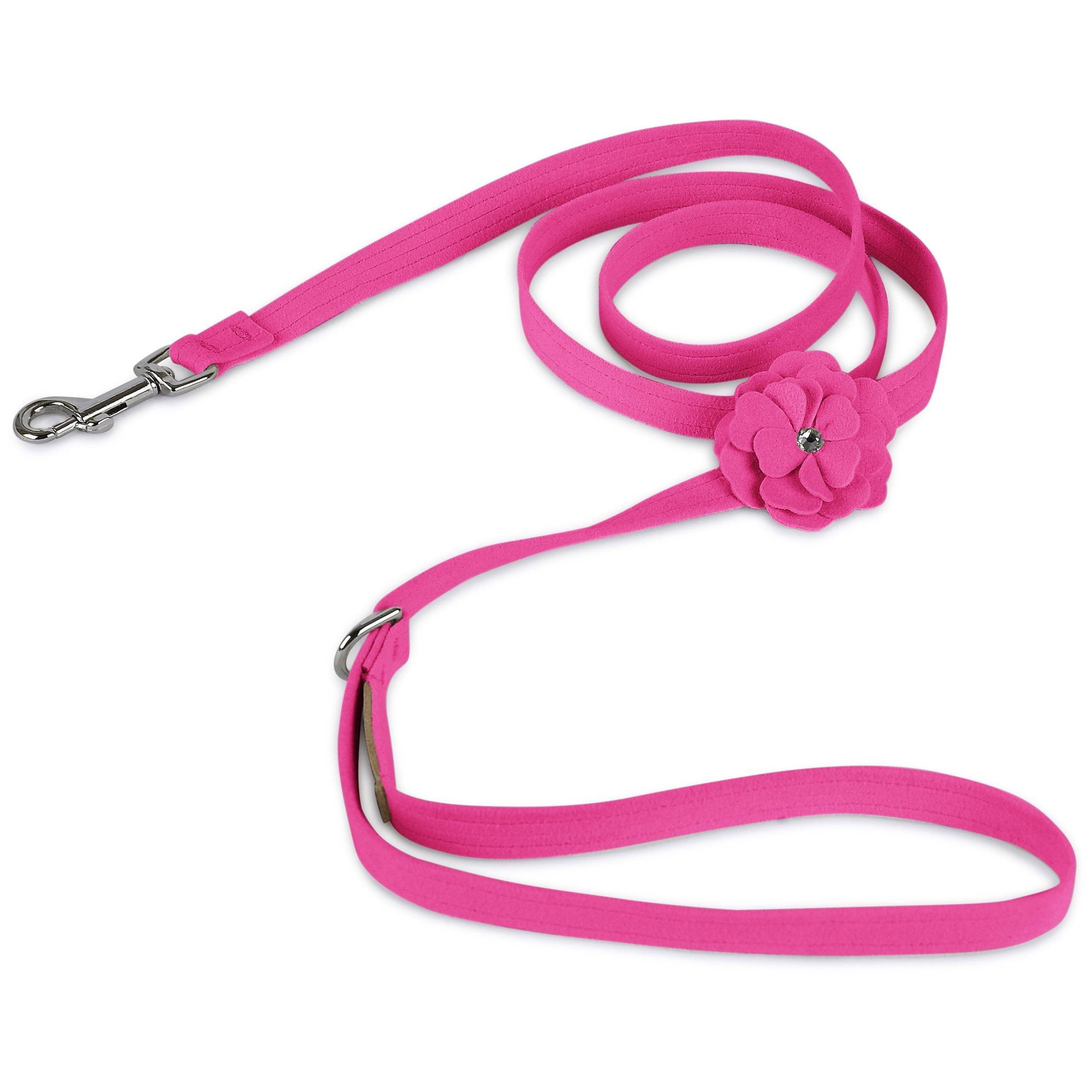 Spring Colors Tinkie's Garden Flower Leash Pink Sapphire