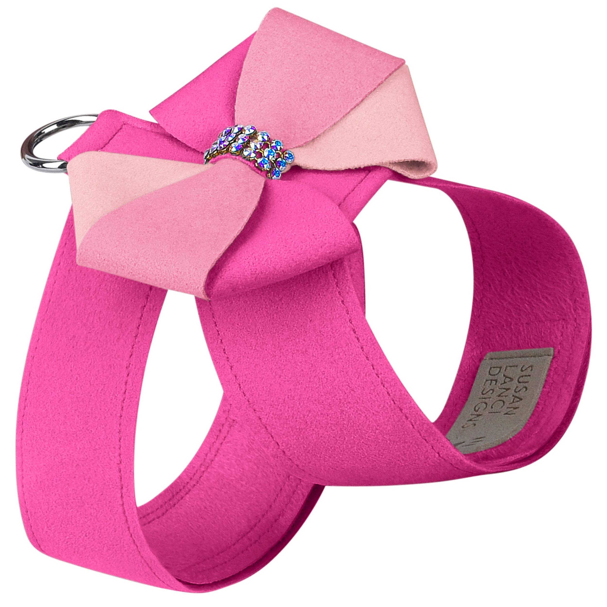 Pink Velvet Tinkie Harness Pink Sapphire