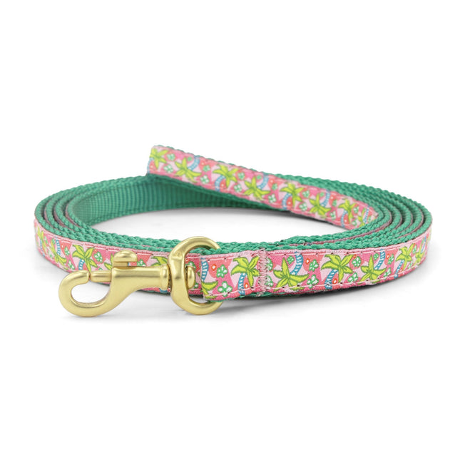 Pink Palms Small Breed Dog Lead