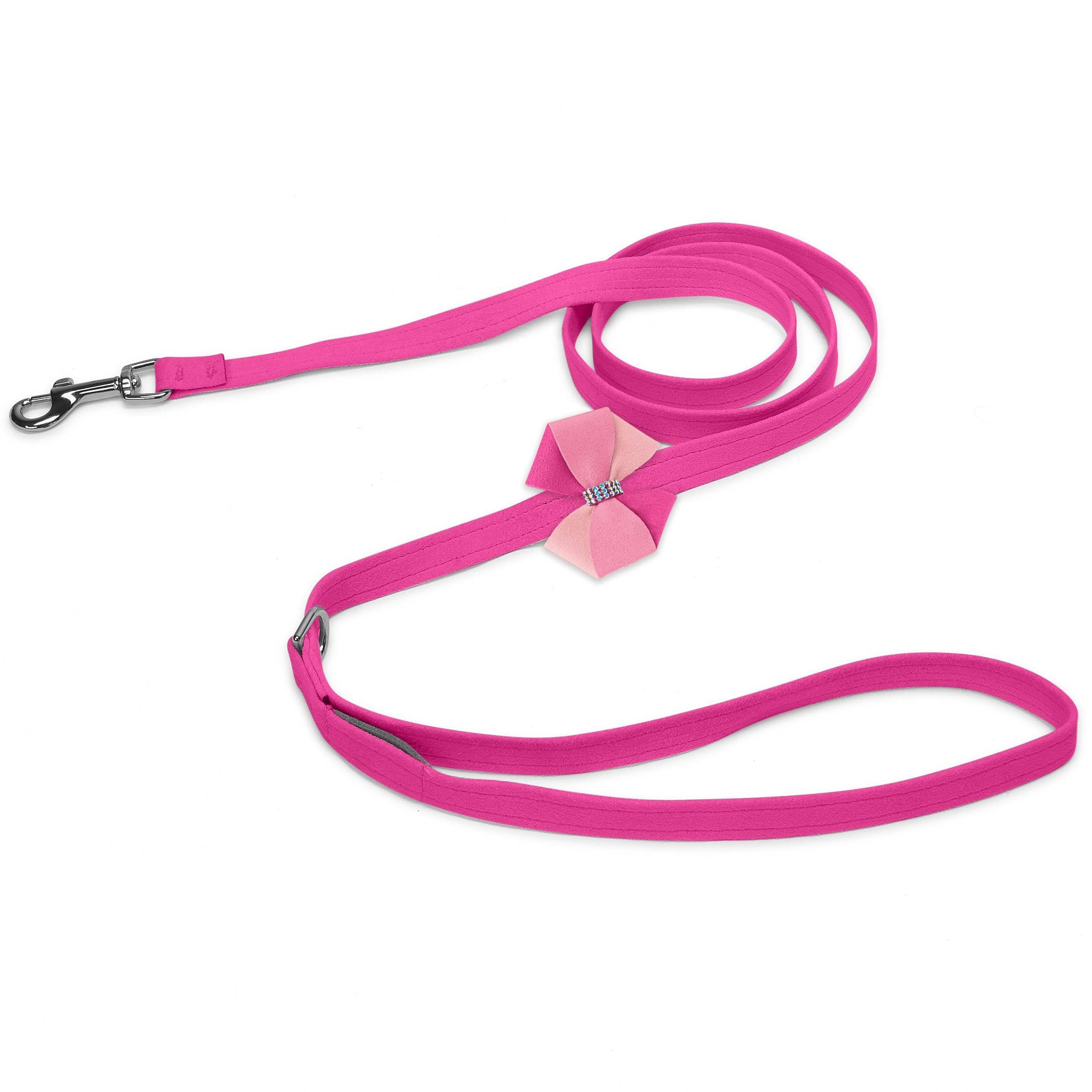 Pink Velvet Leash Pink Sapphire