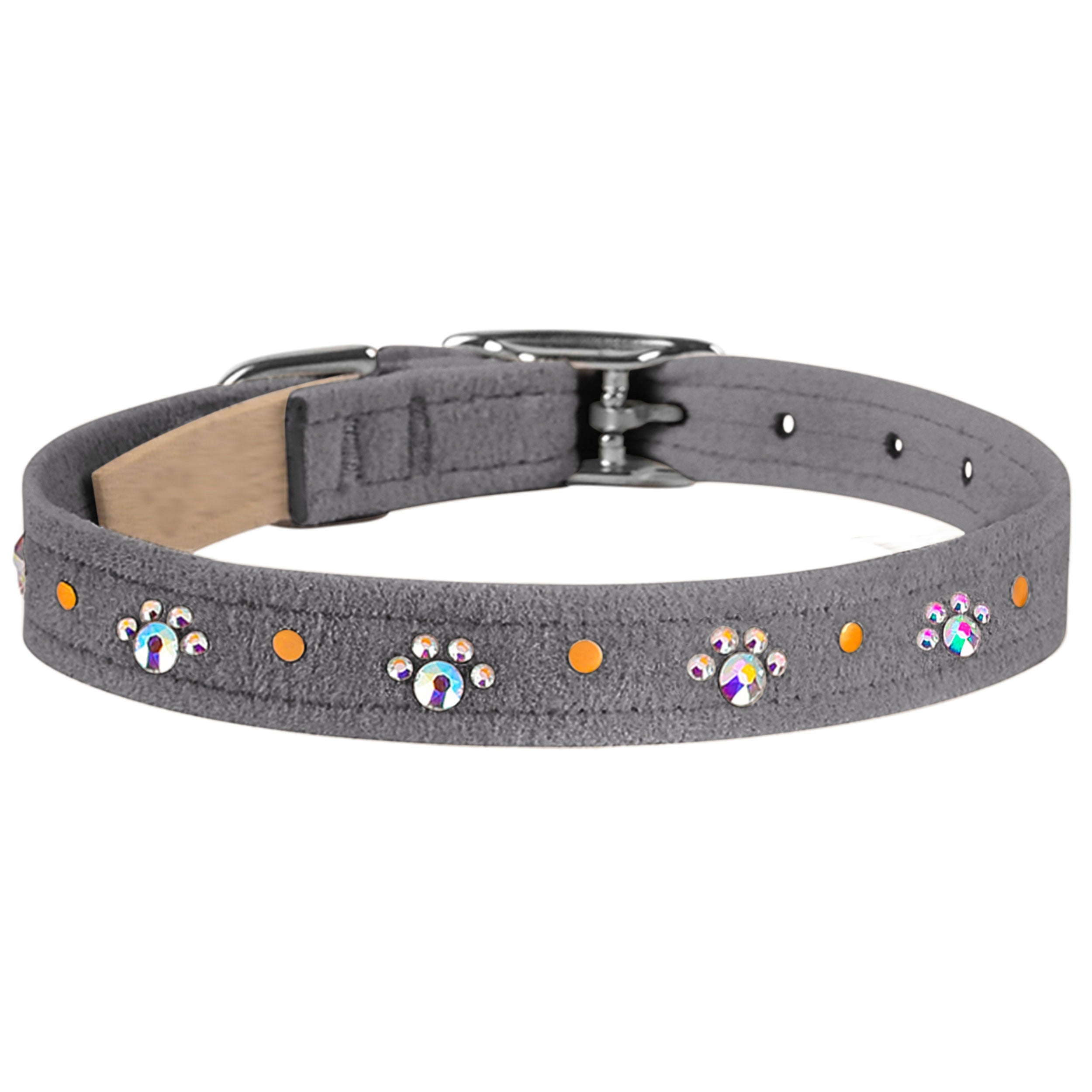 Crystal Paws Collar Platinum