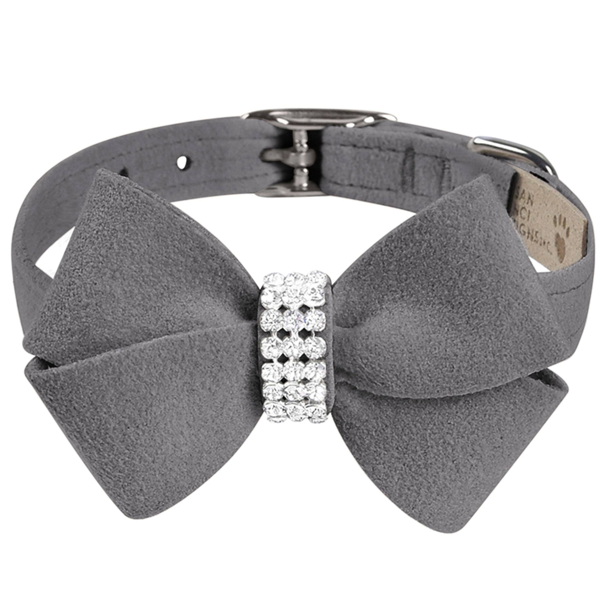 Nouveau Bow Collar Platinum