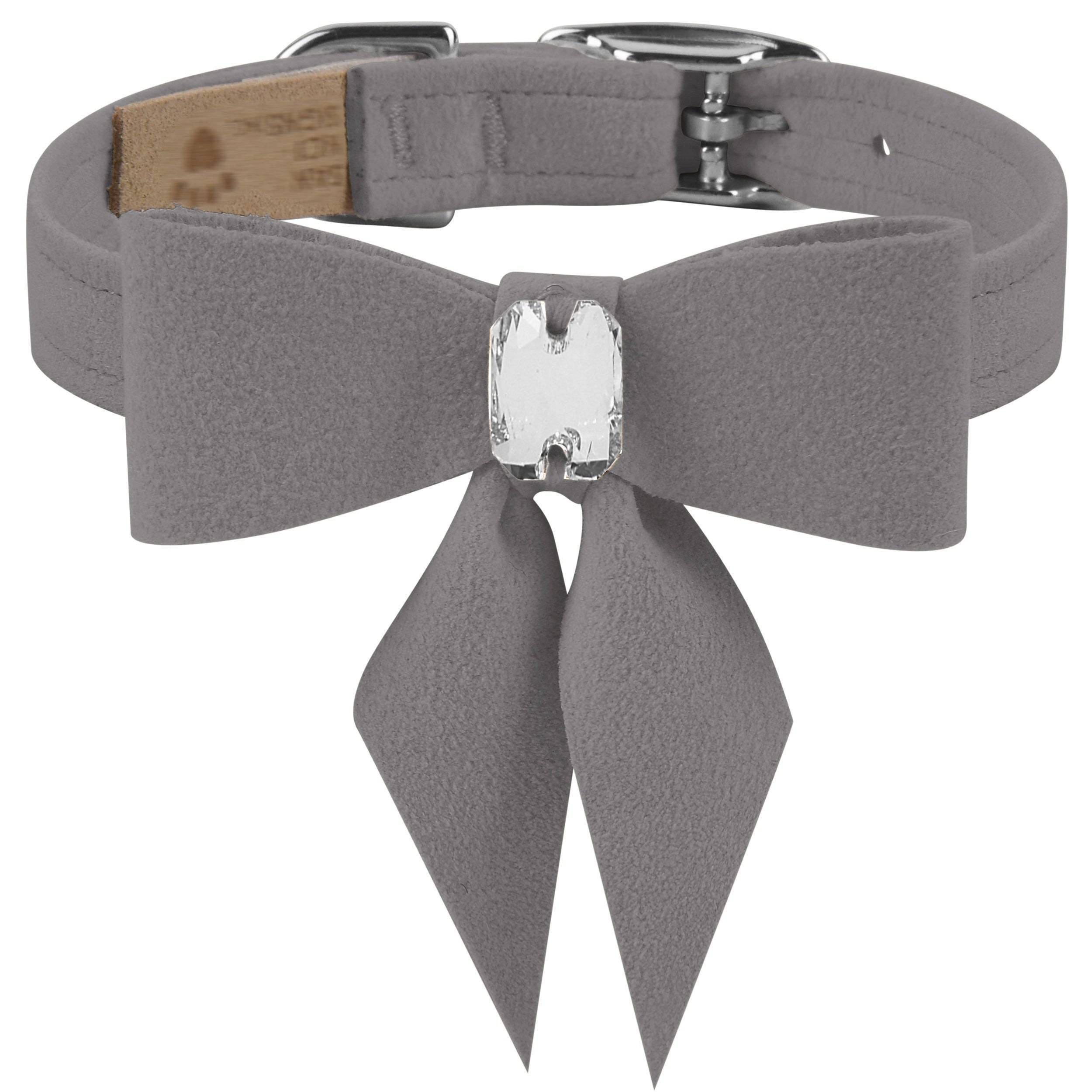 Tail Bow Collar Platinum