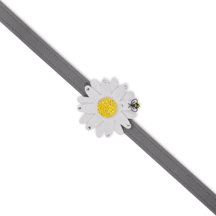 Large Daisy with AB Crystal Stellar Center Leash