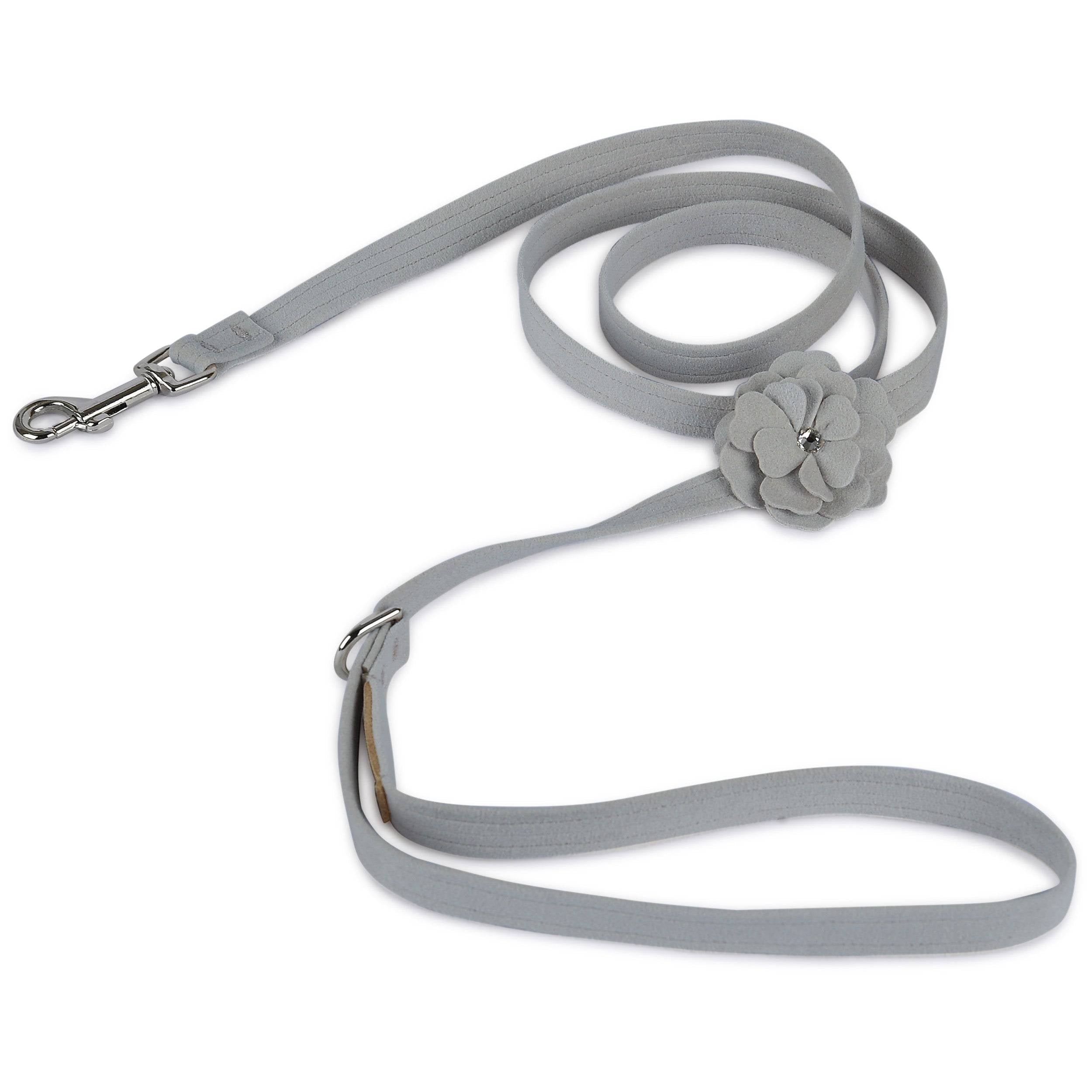 Tinkie's Garden Flower Leash Platinum