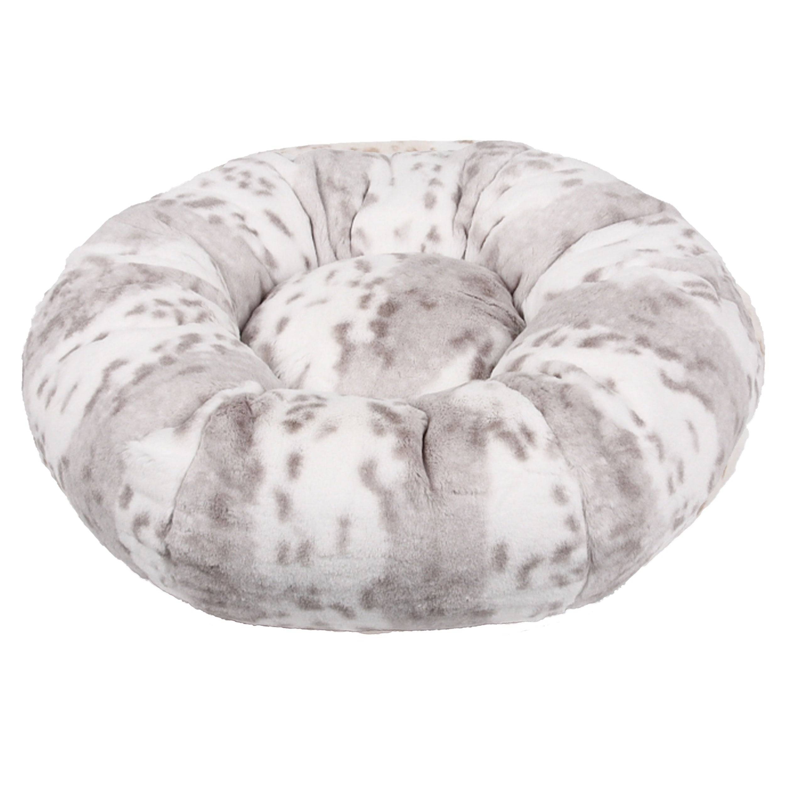 Soft Platinum Snow Leopard Bed Soft Platinum Snow Leopard