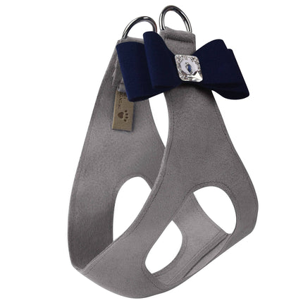 Indigo Big Bow Step In Harness