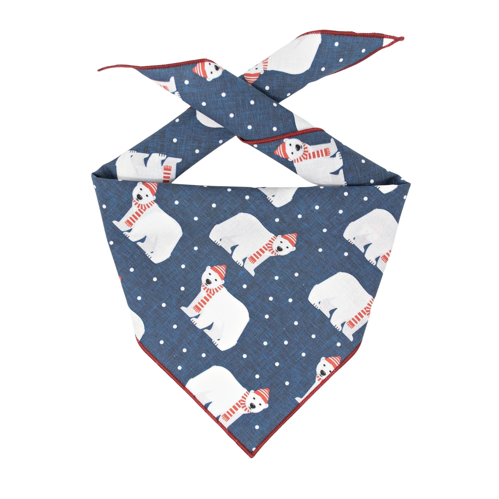 Polar Bear Dog Bandana HT Animal Supply