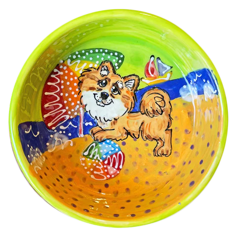 Pom Diddle | Beach Dog Bowl