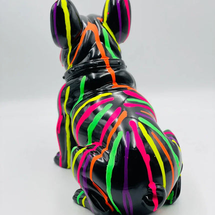 Pop Art French Bulldog Statue