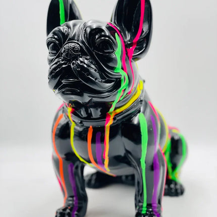 Pop Art French Bulldog Statue