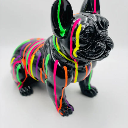 Pop Art French Bulldog Statue