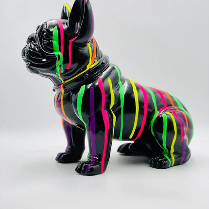 Pop Art French Bulldog Statue