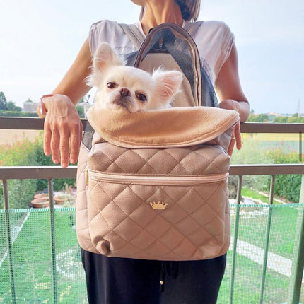 Backpack Dog Carrier - Bordeaux