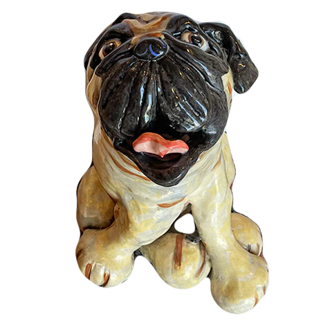 Pug Sculpture