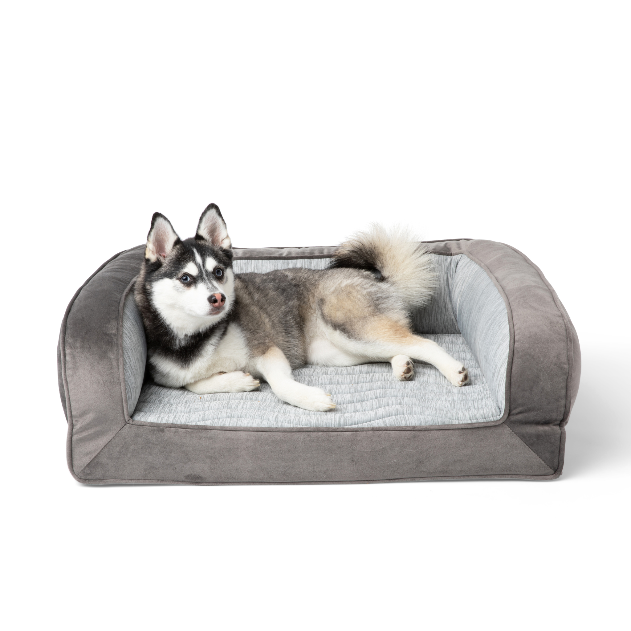 PupChill Cooling Bolster Dog Bed