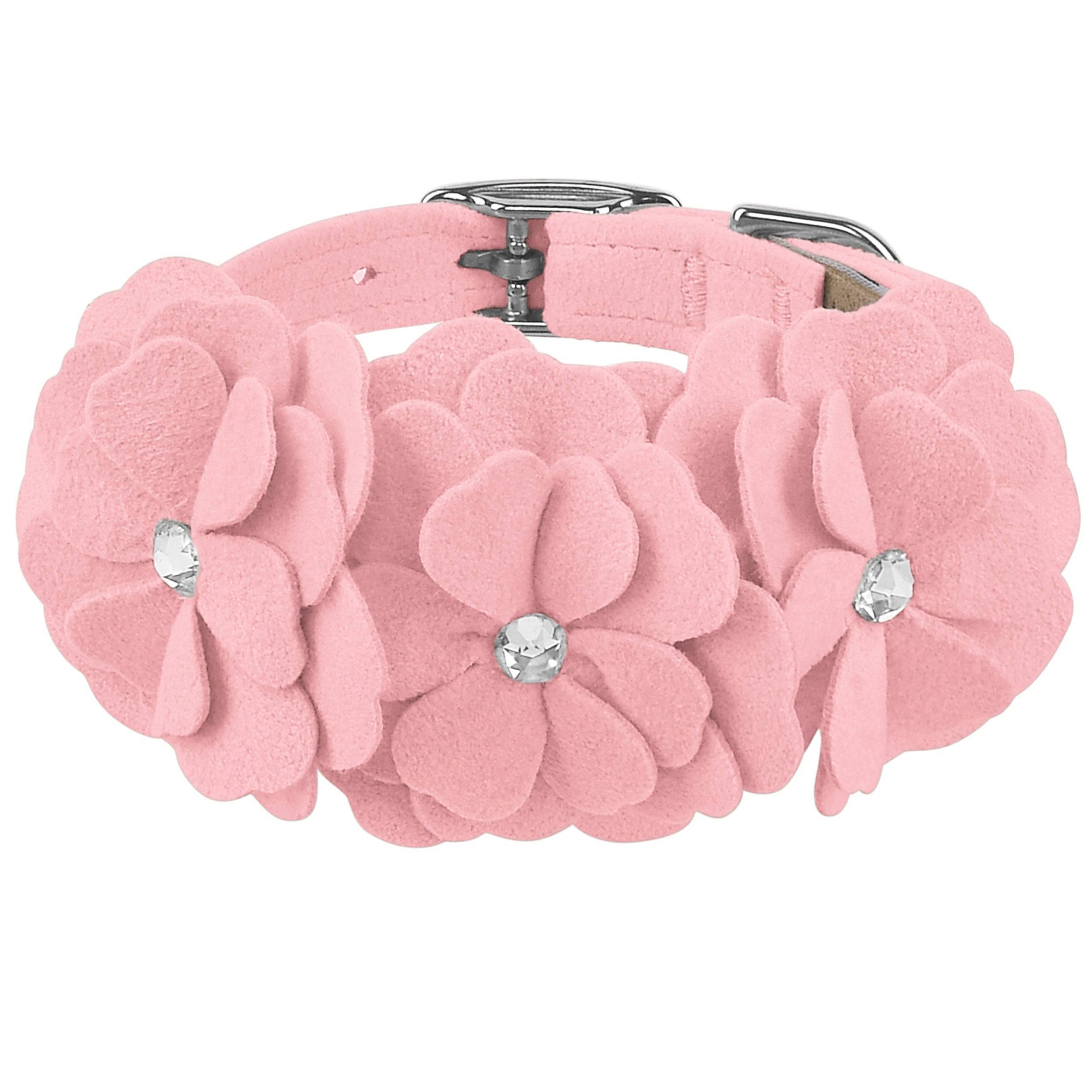 Tinkie's Garden Flower Collar Puppy Pink