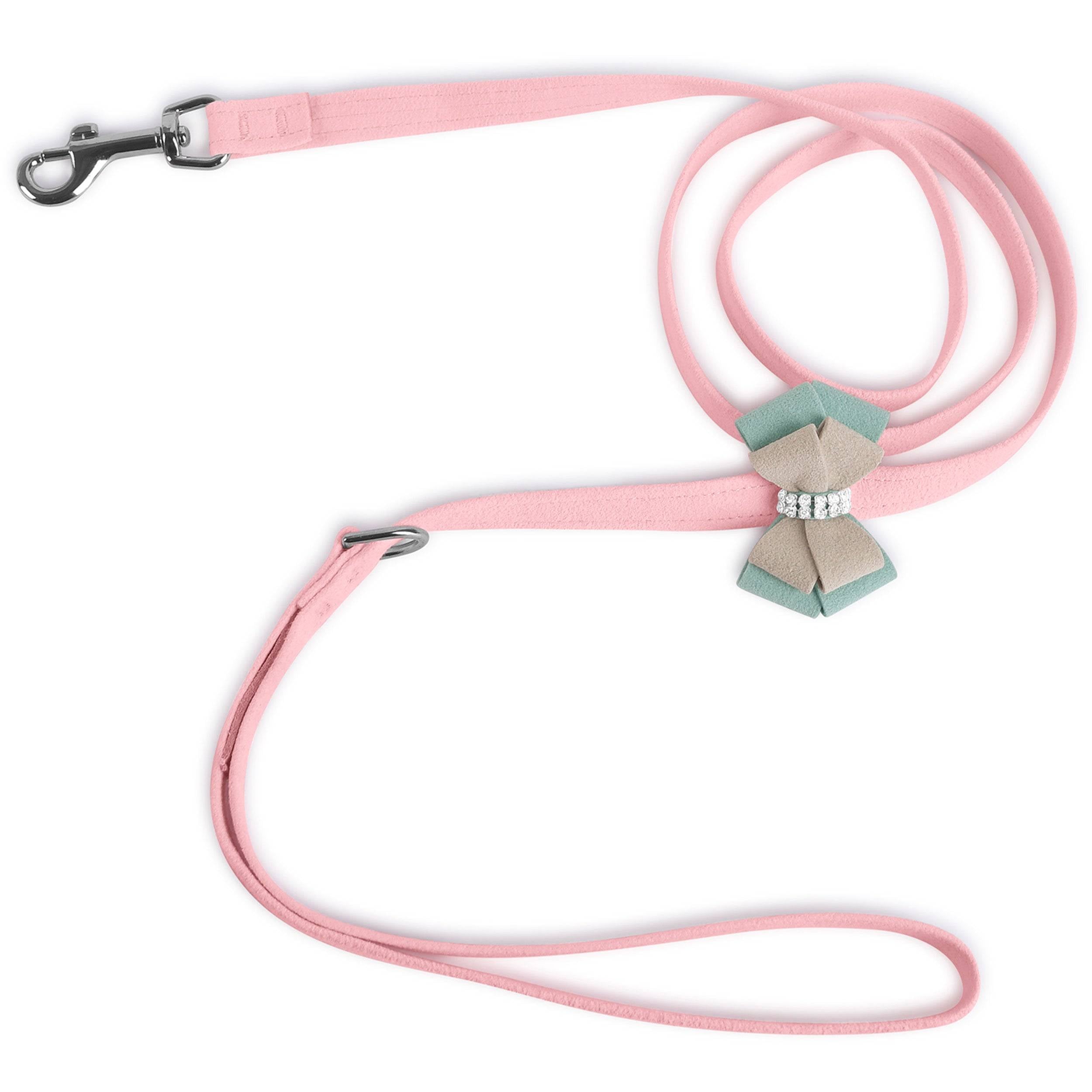 Hope Bow Leash Puppy Pink