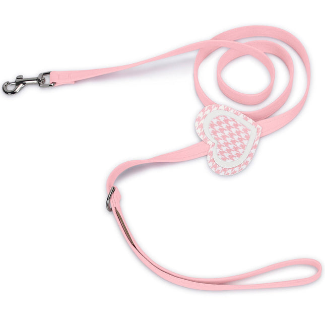 Pink is Love 3 Layer Heart Leash