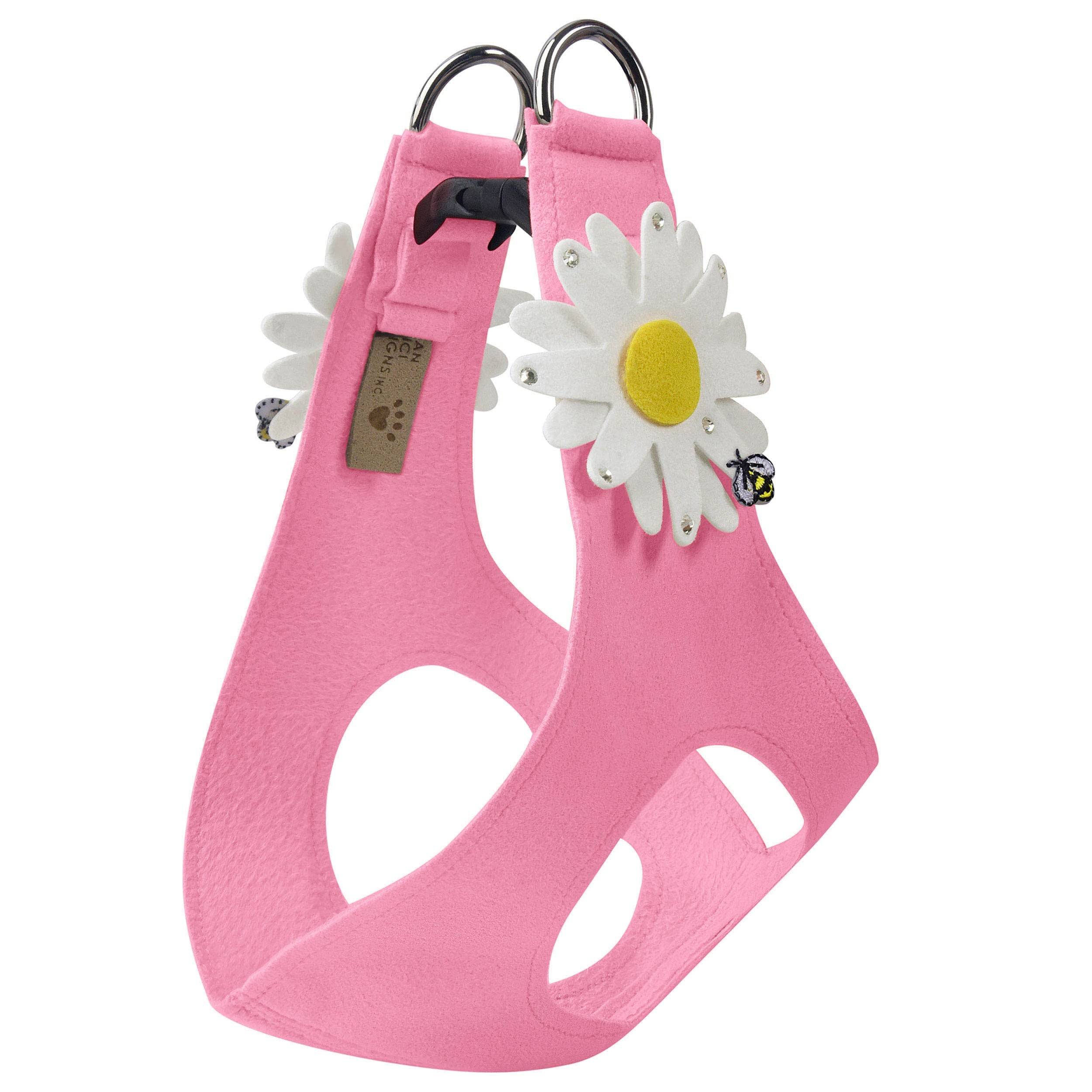 Large Daisy Step In Harness-Pretty Pastels Puppy Pink