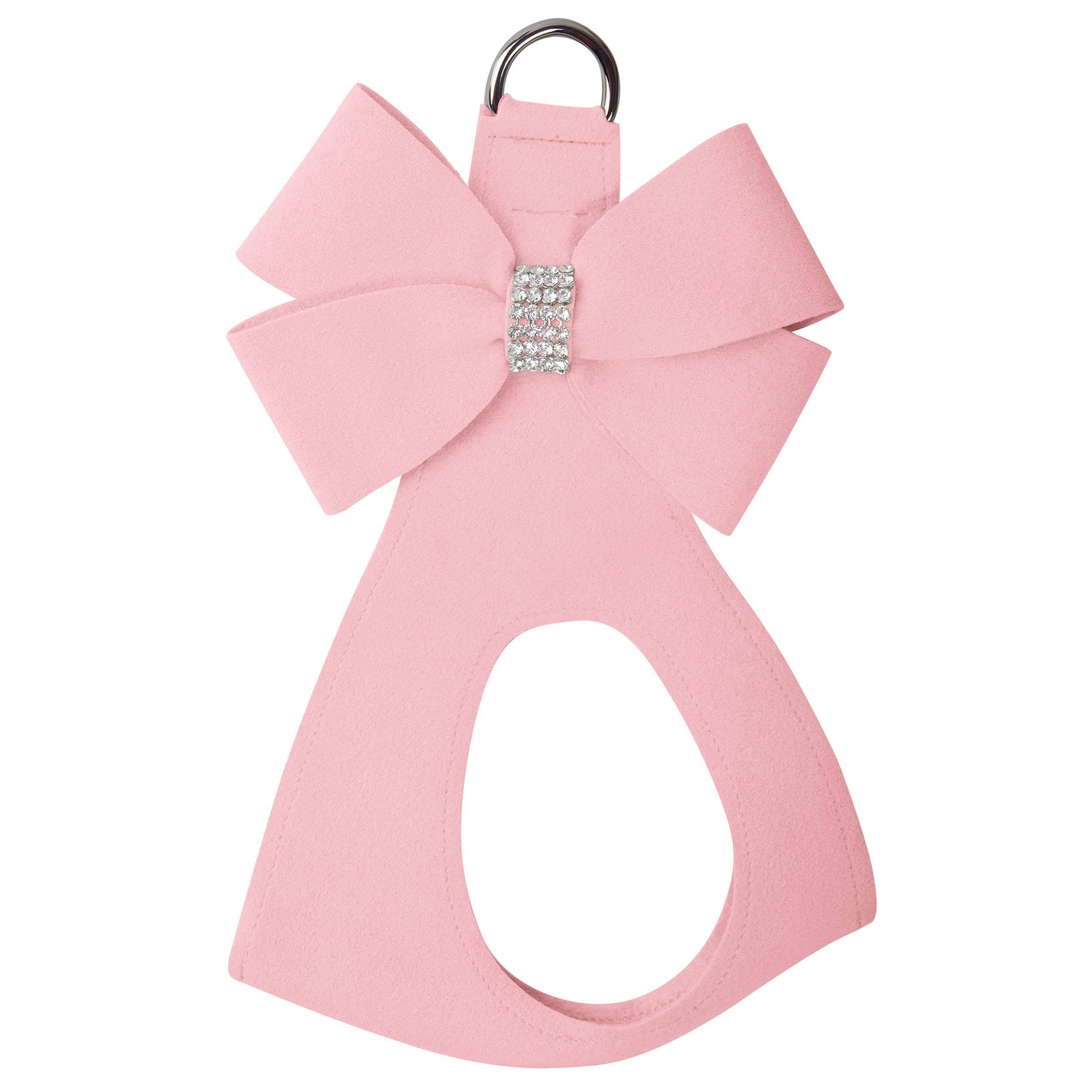 Nouveau Bow Step In Harness-Pretty Pastels Puppy Pink