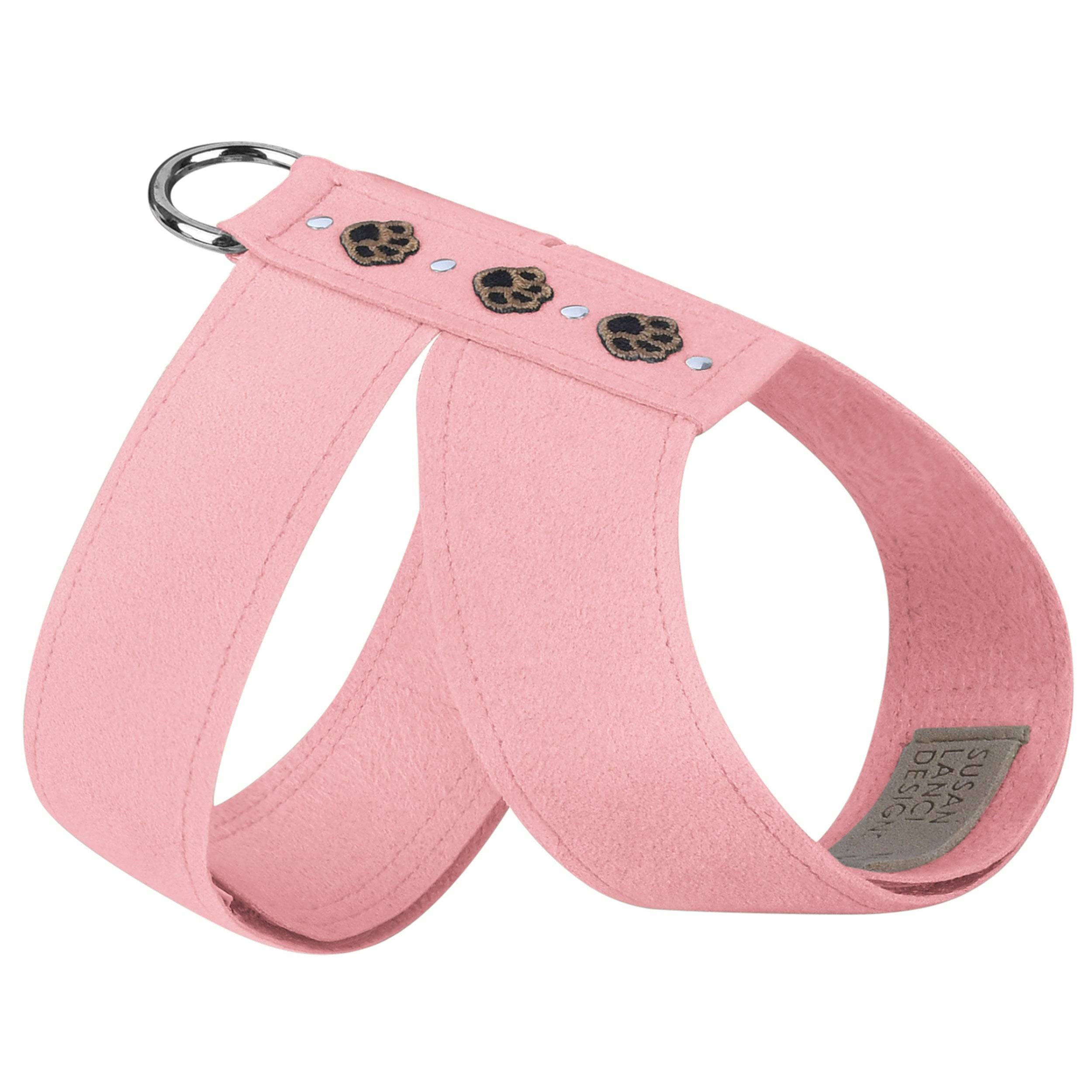 Embroidered Paws Tinkie Harness Puppy Pink