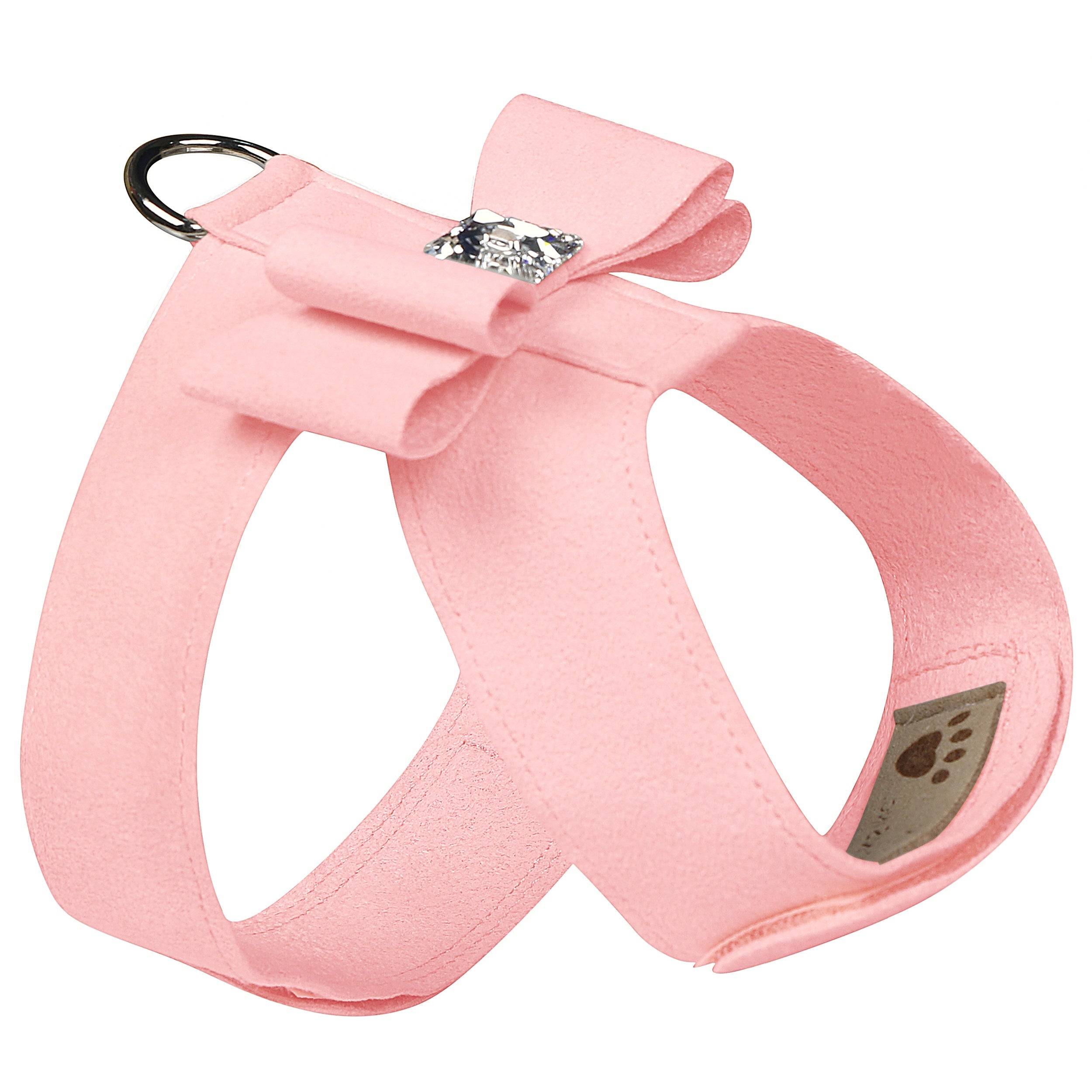 Big Bow Tinkie Harness Puppy Pink