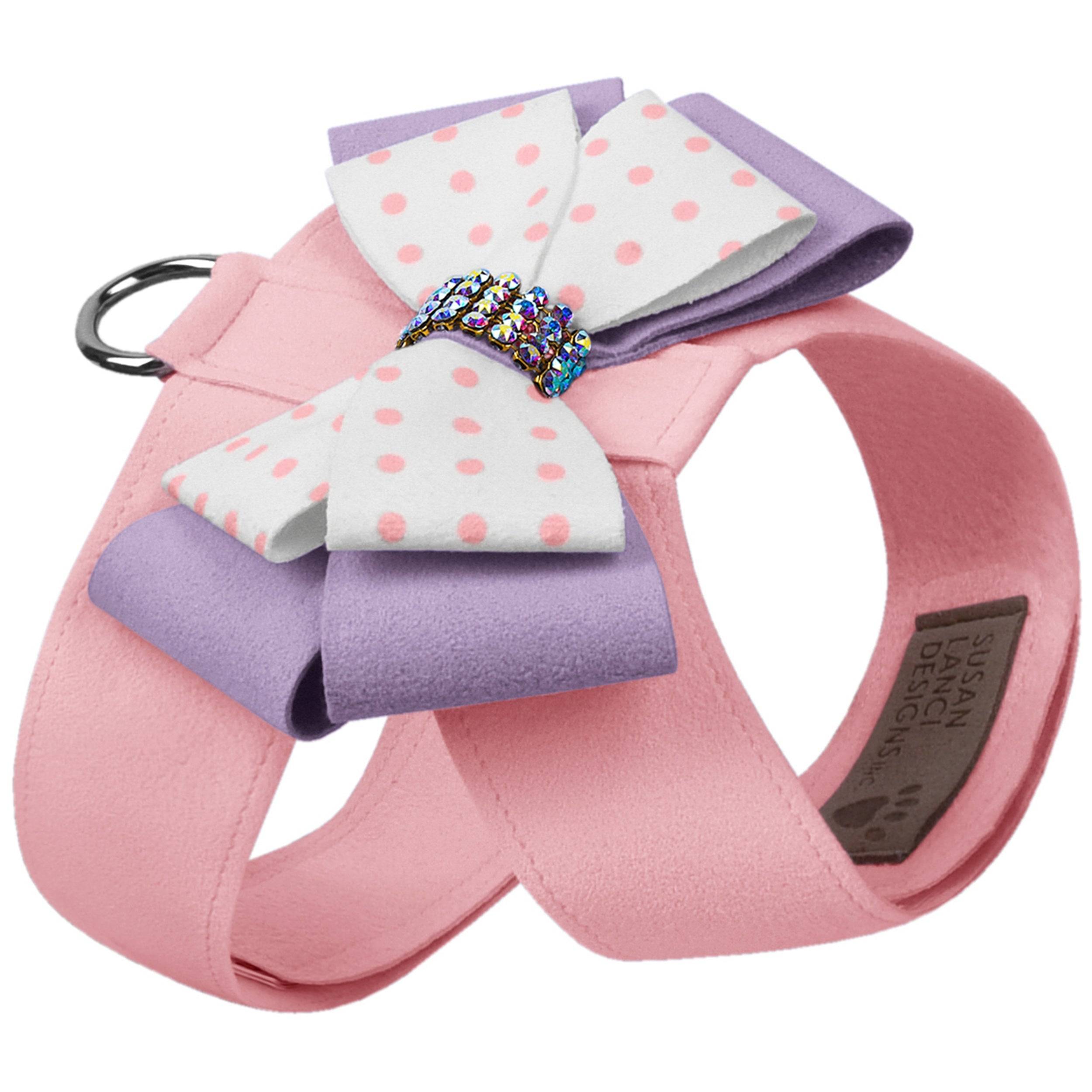 Daisy Bow Tinkie Harness Puppy Pink