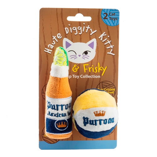 Purrona (Bottle & Ball) Organic Catnip Toys