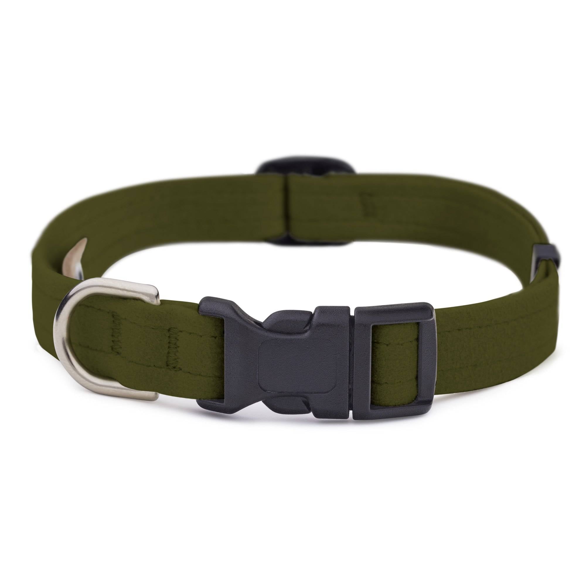 Olive Quick Release Collar Olive Green