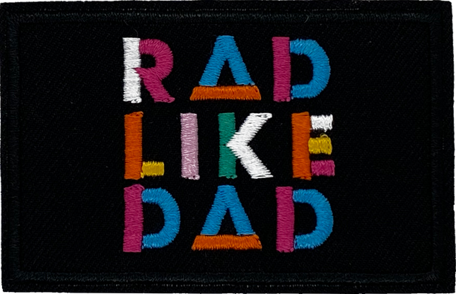 Rad Like Dad - Patch