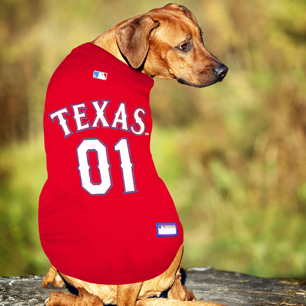 Texas Rangers Dog Jersey