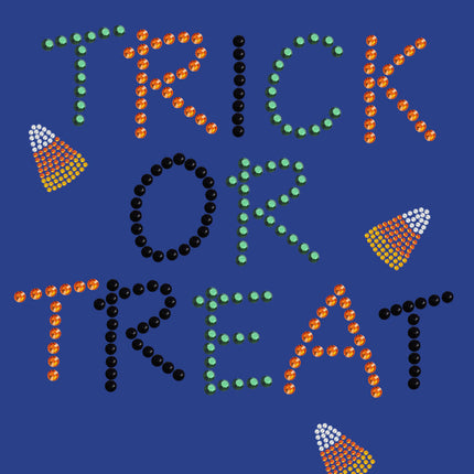 Trick or Treat with Candy Corn Bandanna