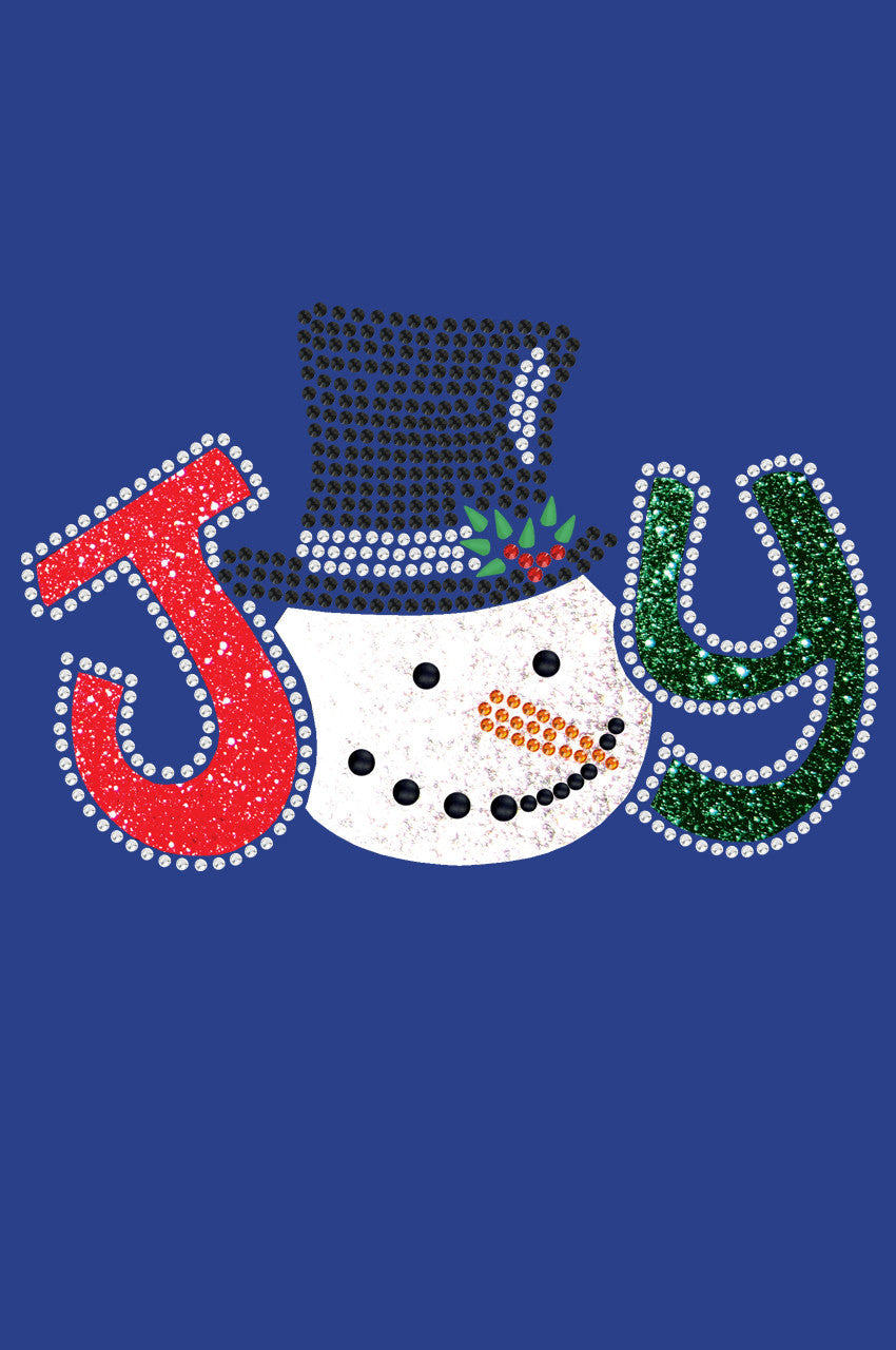 Joy Snowman - Bandana Royal Blue