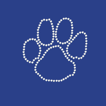 Paw (Rhinestone Outline) bandana