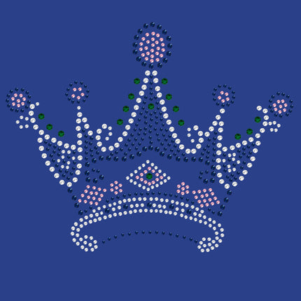 Crown 16 ( Clear, Blue, Green, & Pink)- Women's T-shirt