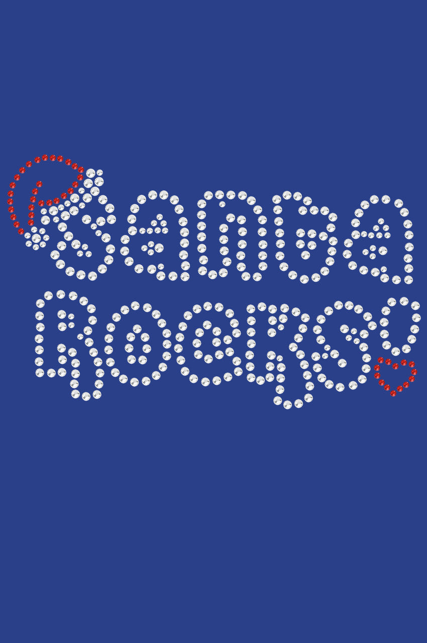 Santa Rocks - Bandana Royal Blue