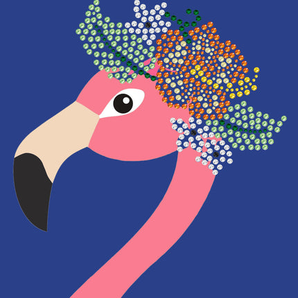 Flamingo with Flowers - Women's Tee