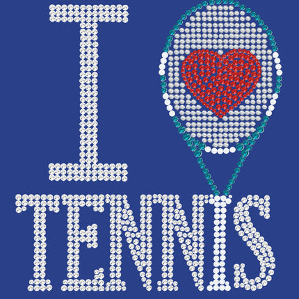 I Love Tennis - Women's Tee