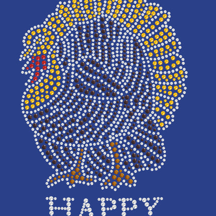 Happy Thanksgiving Turkey 1- Women's T-shirt