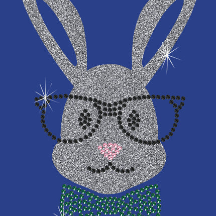 Bunny with Glasses and Bow Tie - Women's Tee