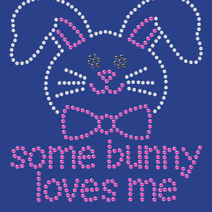 Some Bunny Loves Me (Pink) - Bandanna