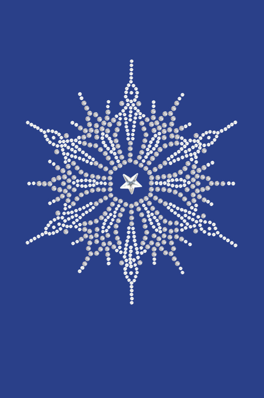 Snowflake 1 - Bandana Royal Blue