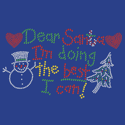 Dear Santa I'm Doing the Best I Can - Women's T-shirt